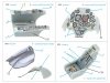 Quinta Studio QD48621 A-4E Skyhawk 3D-Printed & coloured Interior on decal paper ( Hobby Boss ) 1/48